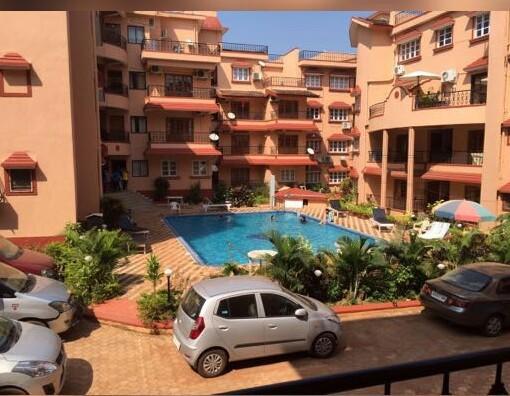 Saldanha Kyle Gardens Apartment Calangute Luaran gambar